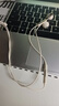 名創(chuàng)優(yōu)品MINISO有線耳機入耳式type-c耳機通話降噪高音質(zhì)游戲K歌線控帶麥數(shù)字耳機適用于華為vivo榮耀蘋果 米色【3.5mm圓口 高清麥克風(fēng)】 曬單實拍圖