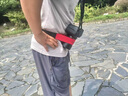 馬田（MATIN）相機固定腰帶省力騎行攝影登山徒步單反微單鏡頭防碰撞剮蹭晃動(dòng)腰掛減壓便攜掛脖斜跨輔助彈力綁帶 黑色 曬單實(shí)拍圖