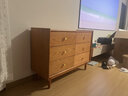 木和工橡膠木斗柜客廳櫻桃木色2025新款置物收納儲物柜臥室實(shí)木五斗柜 多多九斗柜-整裝發(fā)貨【無(wú)需繁瑣安裝】 曬單實(shí)拍圖