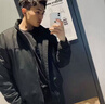 肆緘GTAL美式ma1飛行員夾克外套男款春秋季高級感痞帥三防立領(lǐng)棒球服 黑色升級款 3XL 適合180-200斤 曬單實(shí)拍圖