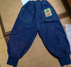 齊齊熊 男童牛仔褲加絨冬季加厚褲子中小童寶寶長(cháng)褲子男寶 曬單實(shí)拍圖