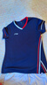 李寧（LI-NING）羽毛球服女款夏季短袖比賽套裝兩件套運動(dòng)服團隊服 曬單實(shí)拍圖