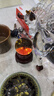 白水晶球擺件風(fēng)水擺件白色水晶人造水晶球玻璃球客廳玄關(guān)書(shū)房裝飾 黃色水晶球6cm+底座 曬單實(shí)拍圖