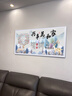 五花石墨烯壁畫(huà)式取暖器電熱板碳晶墻暖壁掛式電暖氣片掛墻家用發(fā)熱器節能省電 500W-國色天香 曬單實(shí)拍圖