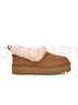 UGG【雙11搶先購】秋季新款女士厚底懶人毛毛鞋 1166733CHE|栗色37 曬單實拍圖