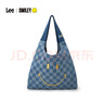 Lee×Smiley聯(lián)名笑臉帆布袋托特包斜跨手提單肩通勤七夕節(jié)送女友禮物 曬單實(shí)拍圖