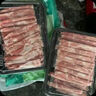 羊小柒 寧夏灘羊 羔羊原切羊肉卷凈重2斤 羊肉片火鍋食材清真 曬單實(shí)拍圖