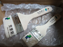 克里斯汀優(yōu)質(zhì)羊毛刷軟毛乳膠漆油漆涂料水性木器刷子面漆刷墻漆燒烤刷家用 2+4英寸各1把 D8422Z2 曬單實拍圖