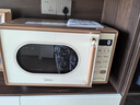美的（Midea）小滋味微波爐烤箱一體機小型家用微波爐光波加熱一級能效平板變頻復古美拉德風C1G2 曬單實拍圖