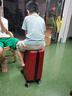 Diplomat外交官行李箱時(shí)尚旅行箱男登機箱學(xué)生密碼箱拉桿箱女TC-692系列 紅色拉鏈 20英寸 -適用短途【可登機】 曬單實(shí)拍圖