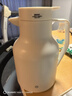 京東京造 保溫壺 家用【智能溫顯】杯大容量熱水瓶暖壺戶外 煉乳白1.5L 曬單實(shí)拍圖