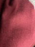 無(wú)印良品（MUJI）女式 天竺 可水洗 半高領(lǐng)毛衣 長(cháng)袖針織衫  BAG14A2A 深紫紅色 S 155/80A 曬單實(shí)拍圖