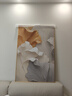 好久不見(jiàn)奶油風(fēng)客廳裝飾畫(huà)抽象藝術(shù)銀杏落地畫(huà)沙發(fā)背景墻壁畫(huà)玄關(guān)掛畫(huà) 曬單實(shí)拍圖