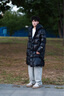 高梵黑金鵝絨服先鋒5.0六格2025新款男士羽絨服 黑色 S 曬單實(shí)拍圖