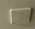 施耐德電氣 三開雙控開關(guān) 86型暗裝墻壁電源開關(guān)插座面板 珍鉑系列 絲絨白色 曬單實(shí)拍圖