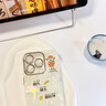 圣圖朗ins五路財神適用蘋果16pro手機殼15promax女款手鏈14plus貝殼紋iPhone13自帶鏡頭膜11高級感12全包 鏡頭膜全包-銀色-順風順水+手鏈  iPhone 16 pro 曬單實拍圖