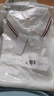 衣諾坊兒童polo衫長(cháng)袖T恤棉襯衫白色男女通用 160碼 曬單實(shí)拍圖
