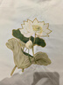國風(fēng)金邊荷花蓮花燙畫圖案T恤衣服貼花熱轉(zhuǎn)印貼荷葉帆布包圖案貼 QJ-4344 (31) 曬單實(shí)拍圖