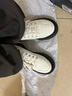 斐樂(lè )（FILA）官方女鞋水母鞋帆布鞋夏新款時(shí)尚復古休閑鞋 豆腐白-TA 38 曬單實(shí)拍圖