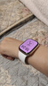 Apple/蘋(píng)果 Watch S11 智能手表42毫米玫瑰金色鋁金屬表殼淡桃粉色運動(dòng)型表帶S/M 【GPS款】 曬單實(shí)拍圖