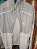 美津濃（MIZUNO）防曬衣男戶(hù)外皮膚衣夾克開(kāi)衫外套 白色/灰色 L 曬單實(shí)拍圖