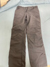 迪卡儂（DECATHLON）速干褲男女戶(hù)外長(cháng)褲徒步褲子快干登山透氣彈力 TREK100 黑灰色-男款 40 曬單實(shí)拍圖