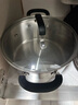 特福（Tefal）湯鍋不銹鋼鍋加厚燉鍋湯鍋燃氣灶電磁爐通用大容量燉煮鍋 24cm 曬單實(shí)拍圖