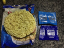 農心 上海湯面海鮮味拉面方便面辛拉面 速食零食品 5連包117.8g*5包 曬單實(shí)拍圖