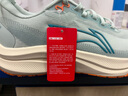 李寧（LI-NING）赤兔8跑步鞋男鞋2025秋冬季新款輕量高回彈中考體育競速運動(dòng)鞋 淡苔藍/蒼巒綠-19 41 (255mm) 曬單實(shí)拍圖