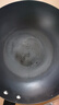 愛仕達(dá)（ASD）炒鍋無(wú)涂層精鐵鍋不易銹家用炒菜鍋32cm燃?xì)怆姶艩t可加熱CF32J4WJ 曬單實(shí)拍圖