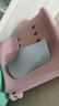 奔麥 兒童洗頭躺椅洗頭床可折疊寶寶洗頭椅嬰兒洗頭神器小孩子洗發(fā)椅 【柔軟脖枕】粉（0-16歲適用） 曬單實(shí)拍圖