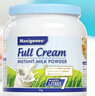 Maxigenes美可卓藍胖子全脂奶粉高鈣兒童學(xué)生成人中老年1kg*4罐 曬單實(shí)拍圖