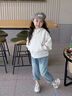 G.DUCKKIDS小黃鴨童裝女童牛仔褲子春秋季2025新款洋氣寶寶小童秋裝直筒長(cháng)褲 圖片色 120 建議身高105-115cm 4-5周歲 曬單實(shí)拍圖