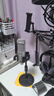 鐵三角（Audio-technica） AT2035 電容麥克風(fēng) 全電腦K歌 主播 直播麥克風(fēng) 專(zhuān)業(yè)錄音話(huà)筒 專(zhuān)業(yè)設備 專(zhuān)業(yè)調試聲卡麥克風(fēng) AT2035銀色+懸臂支架【贈1V1調音】 曬單實(shí)拍圖