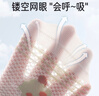 愛寶適嬰兒襪子夏款寶寶學步地板襪防滑隔涼兒童早教襪4雙裝童韻M碼T190 曬單實拍圖