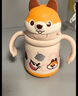 babycare兒童保溫杯小松鼠嬰兒寶寶學(xué)飲杯不銹鋼吸管水杯壺學(xué)生上學(xué)300ml 曬單實(shí)拍圖