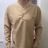 倉石一樹(shù)倉石一樹(shù)字母刺繡套頭衛衣男士春秋款韓版潮流休閑寬松亨利領(lǐng)上衣 芥黃色 XL 曬單實(shí)拍圖