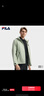 FILA  黃景瑜同款斐樂(lè )官方男士梭織外套25秋新款簡(jiǎn)約休閑舒適連帽上衣 穎果綠-GN L 175/96A/L 曬單實(shí)拍圖