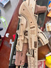 若客（ROKR）AK47玩具槍積木槍手工diy拼裝模型槍皮筋槍七夕情人節(jié)禮物男孩 曬單實拍圖