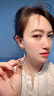 萃華金店銀耳釘女氣質(zhì)錦鯉耳飾耳環(huán)女2025年新款教師節生日禮物送女友老婆 曬單實(shí)拍圖