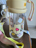 babycare兒童水杯夏季吸管杯學(xué)飲杯免擰戶(hù)外運動(dòng)直飲幼兒園上學(xué)水壺-黃色 曬單實(shí)拍圖