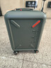 新秀麗（Samsonite）行李箱女新款拉桿箱大容量結實(shí)戶(hù)外露營(yíng)旅行箱UB7 綠色 20英寸 曬單實(shí)拍圖