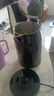 美的（Midea）電熱水壺開(kāi)水壺1.7L大容量0涂層燒水壺304不銹鋼雙層防燙無(wú)縫內膽快速燒水 MK-SH17M301C 曬單實(shí)拍圖