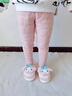 京厽英國品質(zhì)保暖褲兒童校服棉褲內衣夾棉秋冬季男女童學(xué)生打底褲蠶絲 粉色菱形加厚校服褲 110 cm 建議身高95-105cm 曬單實(shí)拍圖
