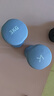 Keep 彩色浸塑啞鈴 男女家用家庭健身肌肉塑形手臂輕重量紫灰色 3kg*2 曬單實(shí)拍圖