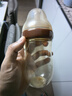 世喜新生兒防脹氣奶瓶3-7個(gè)月玻璃嬰兒仿母乳奶嘴240ml 曬單實(shí)拍圖