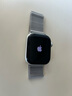 Apple/蘋(píng)果 Watch Series 10 智能手表GPS款42毫米銀色鋁金屬表殼丹寧色運動(dòng)型表帶S/M MX1J3CH/B 曬單實(shí)拍圖