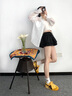 迪芙斯女鞋德訓(xùn)鞋女2025年新款夏季舒適百搭板鞋小白鞋運(yùn)動(dòng)透氣休閑輕便 黃色 37 曬單實(shí)拍圖
