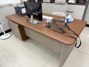 沃霖E0級環(huán)保輕奢辦公桌老板桌椅組合簡(jiǎn)約現代財務(wù)桌總裁班臺經(jīng)理桌 2.0米老板桌【送多功能線(xiàn)盒】 常規 曬單實(shí)拍圖