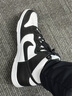 耐克NIKE男子板鞋緩震DUNK HIGH RETRO運動鞋DD1399-105白黑42 曬單實拍圖